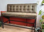 Tower Living Vasco Eetkamerbank Groen, Huis en Inrichting, Banken | Sofa's en Chaises Longues, Ophalen, Gebruikt, 150 tot 200 cm