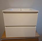 Badkamermeubel  hoogglans wit 60x46 cm, Nieuw, Minder dan 100 cm, Wastafelkast, 25 tot 50 cm