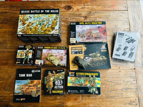 Bolt Action verzameling, Hobby en Vrije tijd, Wargaming, Zo goed als nieuw, Historisch, Figuurtje(s), Ophalen of Verzenden