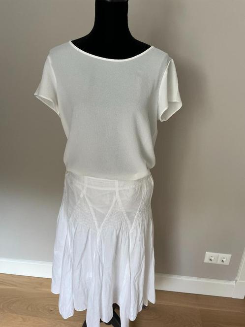 Rok Zara wit, Kleding | Dames, Rokken, Zo goed als nieuw, Maat 38/40 (M), Wit, Ophalen