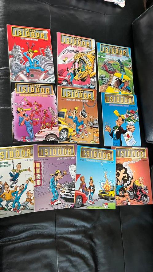 Olis - Potten en pannes - Garage Isidoor, Boeken, Stripboeken, Zo goed als nieuw, Complete serie of reeks, Ophalen of Verzenden