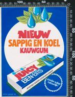 Sticker: Ben-Bits - Juicy, Ophalen of Verzenden, Zo goed als nieuw, Bedrijf of Vereniging