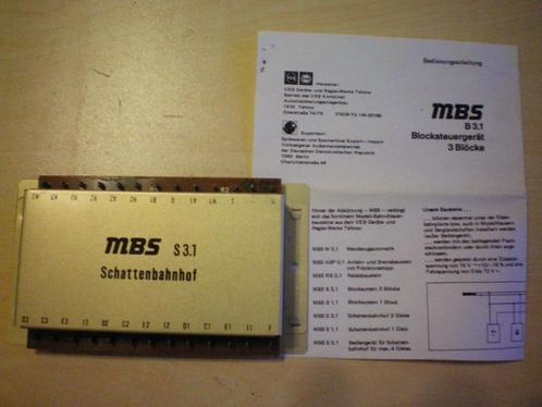 MBS unit voor een 3-spoors analoog schaduwstation, Hobby en Vrije tijd, Modeltreinen | H0, Nieuw, Locomotief, Wisselstroom, Märklin
