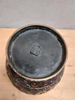 Cloisonné vaas brons Japan 30cm, Ophalen of Verzenden