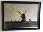 HOLLANDS LANDSCHAPSSCHILDERIJ VAN HENK LEURS  (1890-1956), Antiek en Kunst, Ophalen