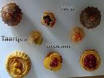 8 Brocant-taartjes (Kunst) Klik RK voor meer advertenties, Ophalen of Verzenden