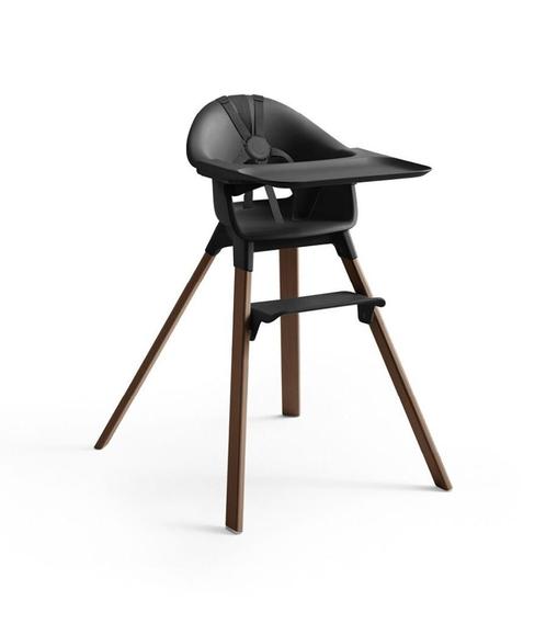 Stokke Click black/warm brown (nieuw in verpakking), Kinderen en Baby's, Kinderstoelen, Nieuw, Meegroeistoel, Aanschuifbaar, Afneembaar eetblad