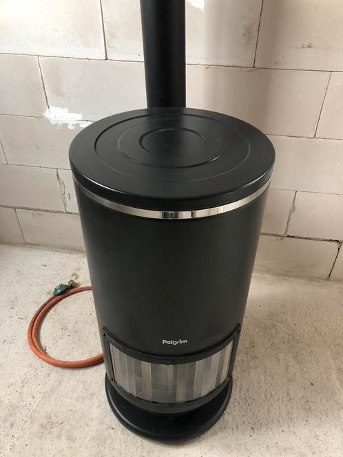 Pelgrim kachel op fles, Huis en Inrichting, Kachels, Zo goed als nieuw, Vrijstaand, Gaskachel, Gas, Ophalen