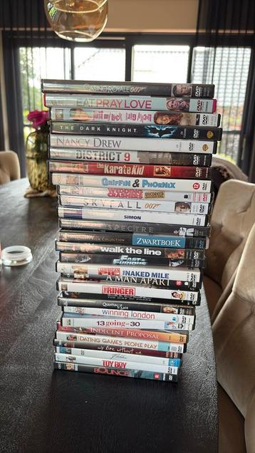 28 dvd’s (allerlei) beschikbaar voor biedingen