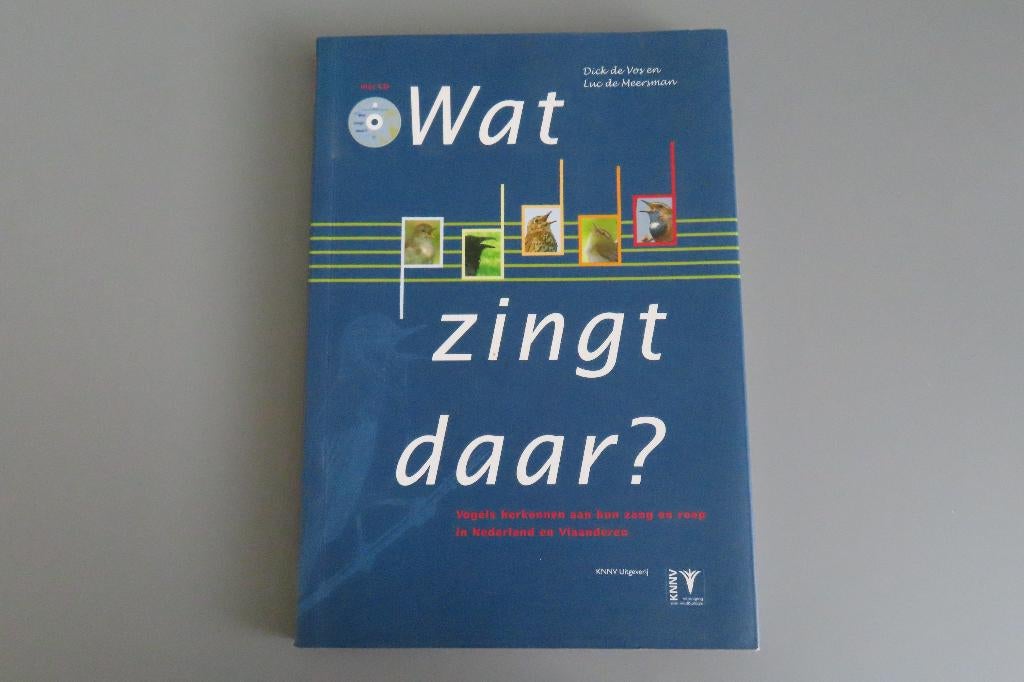 Vogels herkennen aan hun zang met CD, Ophalen of Verzenden, Zo goed als nieuw, Vogels