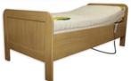 Elektrische Seniorenbed-Like New Conditie -90cmx200cm, Ophalen, 90 cm, Eenpersoons, Bruin