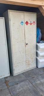 Metalen Kast - Gebruikt, Metaal, 50 tot 75 cm, Gebruikt, Met deur(en)