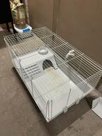 Konijnenhok binnen, Dieren en Toebehoren, Zo goed als nieuw, Hok, 75 tot 110 cm, Konijn