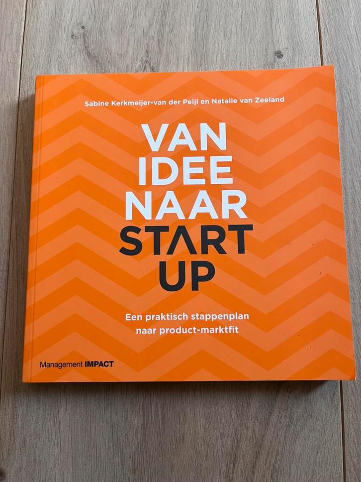 Natalie van Zeeland - Van idee naar start-up, Boeken, Wetenschap, Zo goed als nieuw, Sociale wetenschap, Ophalen of Verzenden