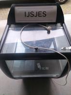 Vriezer ijsvitrine, Ophalen