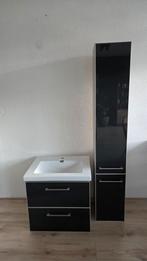 Badkamerkast en wastafel met kast, Ophalen, Gebruikt, 50 tot 100 cm, Minder dan 100 cm