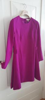 Ted Baker prachtige cyclaamkleur jurk ,roségold ritsen L, Verzenden, Maat 42/44 (L), Zo goed als nieuw, Ted Baker