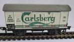 Fleischmann koelwagen Carlsberg - blikken uitvoering- 5025, Hobby en Vrije tijd, Modeltreinen | H0, Gebruikt, Gelijkstroom, Fleischmann