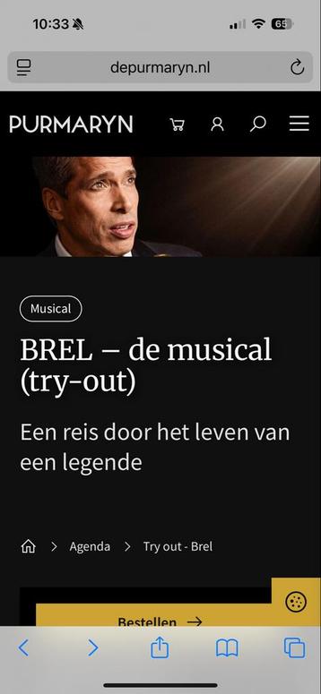 BREL sjors van de Panne beschikbaar voor biedingen