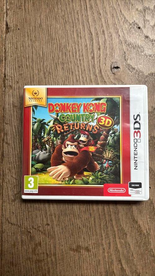 Donkey Kong Country Returns 3D - Selects, Spelcomputers en Games, Games | Nintendo 2DS en 3DS, Zo goed als nieuw, Overige genres