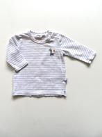 Shirtje Wit Streepje Feetje mt 56 (L03), Kinderen en Baby's, Babykleding | Maat 56, Ophalen of Verzenden, Zo goed als nieuw, Feetje