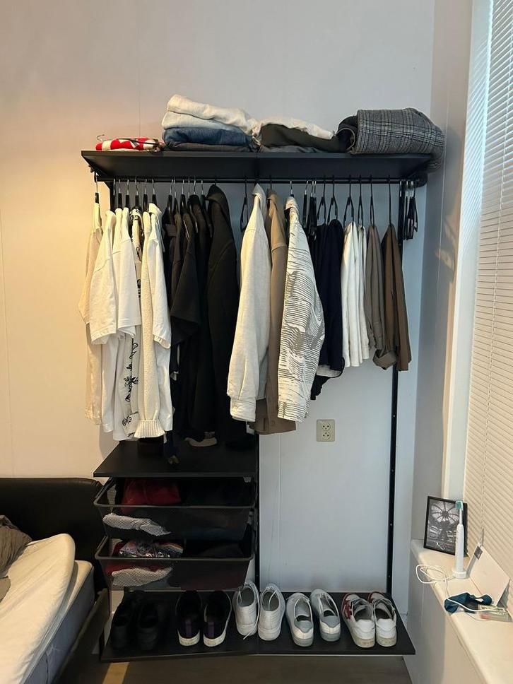 IKEA wall closet, Huis en Inrichting, Kasten | Kledingkasten, Gebruikt, 200 cm of meer, 100 tot 150 cm, 25 tot 50 cm, Met lade(s)