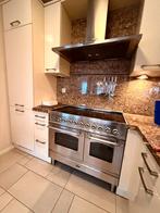 Uniek 100cm keramisch Boretti fornuis + afzuigkap -topstaat-, Witgoed en Apparatuur, Kookplaten, Ophalen of Verzenden, Zo goed als nieuw