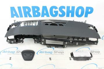 Airbag set Dashboard zwart met HUD Audi A6 C8 (2018-heden) beschikbaar voor biedingen