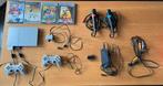 Playstation 2 incl 4 spellen/2 controllers/microfoons, Spelcomputers en Games, 2 spelers, Ophalen, Gebruikt, Vanaf 3 jaar