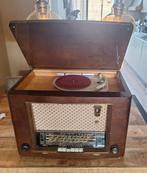 Vintage radio & platenspeler.  Opknappen., Ophalen of Verzenden