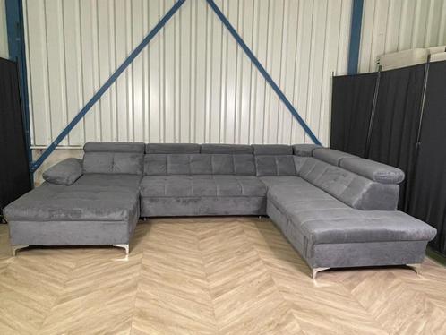 !!ACTIE!! U-bank Norah / Direct Leverbaar, Huis en Inrichting, Banken | Bankstellen, Nieuw, Hoekbank, 300 cm of meer, 150 cm of meer