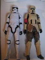 Star Wars. 29 cm. Stormtrooper en Shore Trooper. Gebruikt., Kinderen en Baby's, Speelgoed | Actiefiguren, Gebruikt, Ophalen of Verzenden