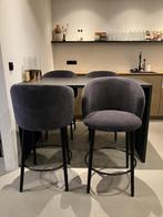 Satelliet barkruk Bishop 4 stuks, Ophalen, Met voetsteun, 60 tot 90 cm, Nieuw