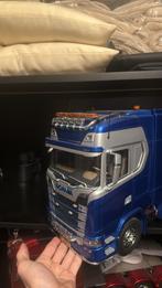 Tamiya truck 1:14 8x4 scania, Groter dan 1:32, Ophalen of Verzenden, Zo goed als nieuw, Truck