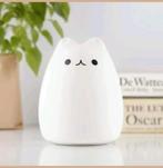 Nieuw klwine kat siliconen led nachtlampje., Ophalen of Verzenden, Nieuw, Lamp