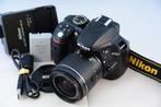 Nikon D3300 met AF-P 18-55mm kitlens ALS NIEUW 6011 CLICKS, Stroombaan 14 1181 VX Amstelveen, Ophalen of Verzenden, Zo goed als nieuw