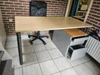 Verstelbare Bureauset, Huis en Inrichting, Ophalen, In hoogte verstelbaar, Gebruikt, Bureau