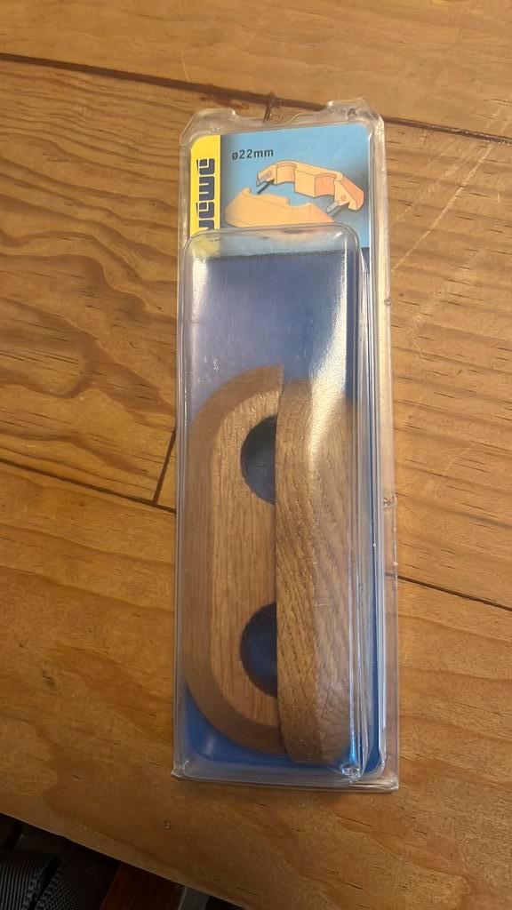 Dubbel rozet verwarmingsbuizen eiken, Doe-het-zelf en Verbouw, Plinten en Afwerking, Nieuw, Overige typen, Eiken, Ophalen of Verzenden