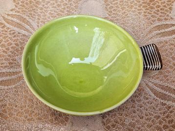 Vintage dessert schaaltje Carl-Harry Stålhane, groen , '57 beschikbaar voor biedingen