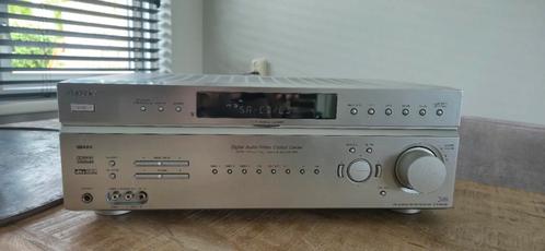 Sony STR-DE598 5.1 receiver zilver 2005, Audio, Tv en Foto, Versterkers en Receivers, Gebruikt, 5.1, 60 tot 120 watt, Sony, Ophalen of Verzenden