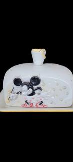 disney boter schaal kaas stolp minnie mouse vintage, Antiek en Kunst, Ophalen