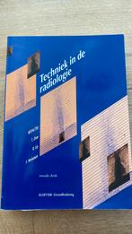 Techniek in de radiologie, Boeken, Ophalen of Verzenden, Zo goed als nieuw