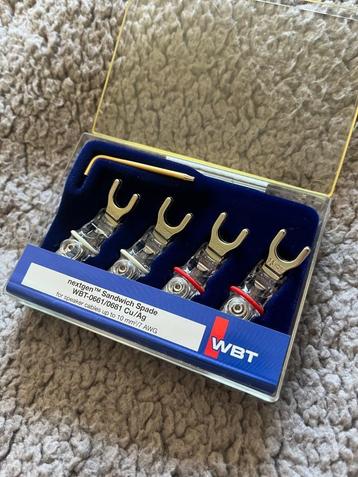 WBT spades voor luidspreker kabel beschikbaar voor biedingen