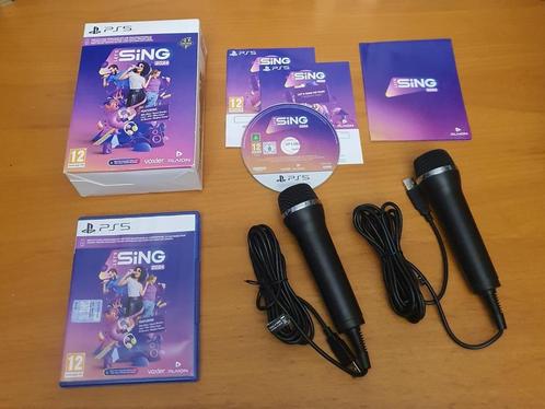 OPRUIMEN | PS5 | Let's Sing 2024 met 2 Microfoons, Spelcomputers en Games, Games | Sony PlayStation 5, Gebruikt, Ophalen of Verzenden