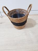 Rieten bloempot, Overige materialen, Rond, Nieuw, Ophalen of Verzenden
