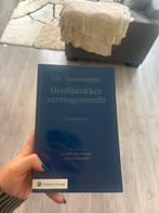 Vermogensrecht Nieuwenhuis 12e druk, Boeken, Ophalen of Verzenden, Alpha, Gelezen, WO