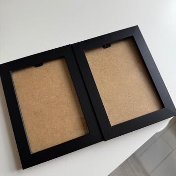 2x black picture frames photo frame beschikbaar voor biedingen