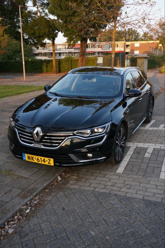 Renault Talisman Energy TCe 200pk EDC 2017 Zwart, Auto's, Renault, Particulier, Talisman, Achteruitrijcamera, Airconditioning