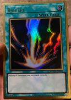 Yu-Gi-Oh! Raigeki MGED Print !, Hobby en Vrije tijd, Verzamelkaartspellen | Yu-gi-Oh!, Verzenden, Zo goed als nieuw, Losse kaart