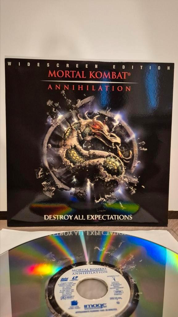 Mortal Kombat Annihilation Ac3 Laserdisc, Cd's en Dvd's, Dvd's | Science Fiction en Fantasy, Zo goed als nieuw, Fantasy, Vanaf 16 jaar